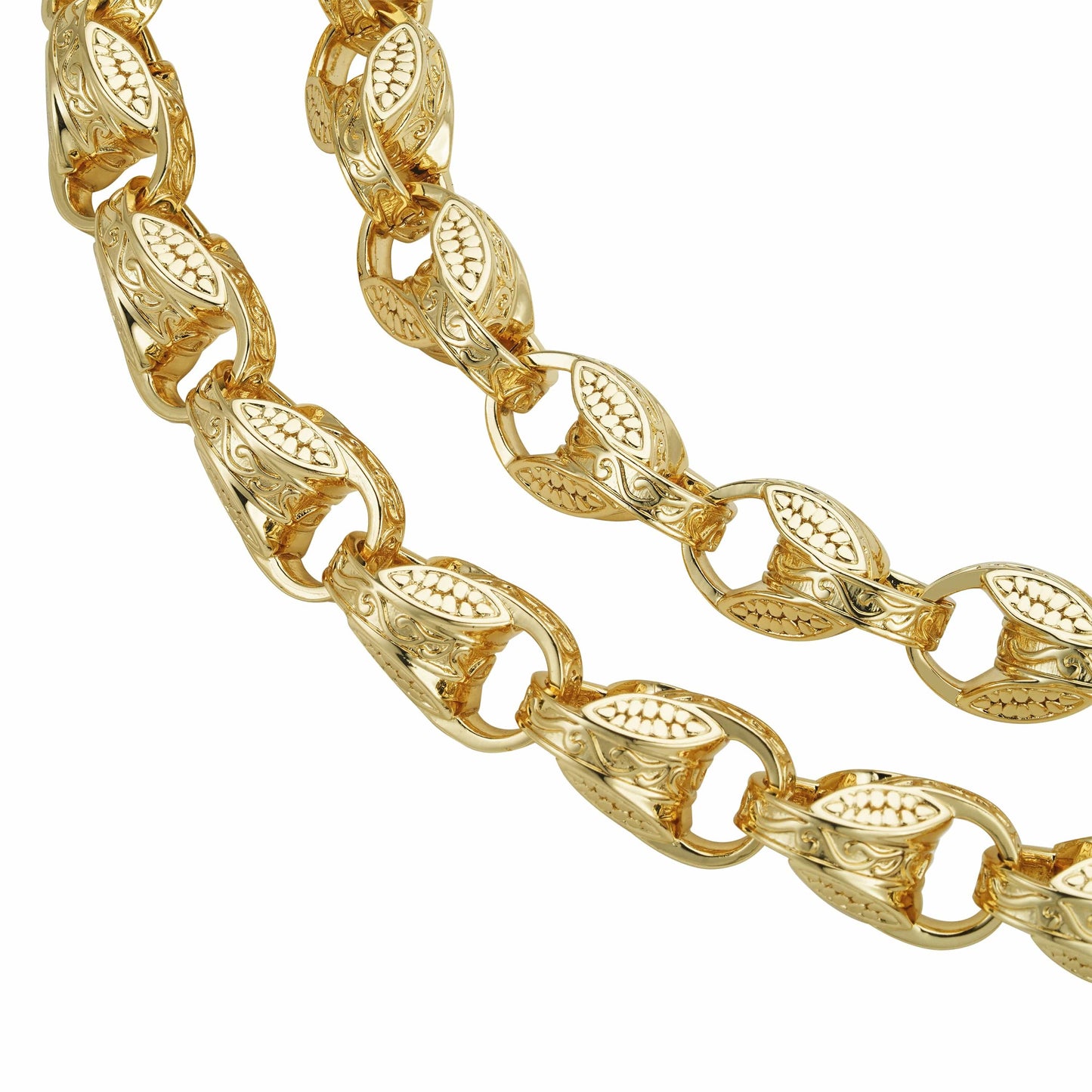 Gold Dipped Chains Tulip Bundle Set 13mm - Gold