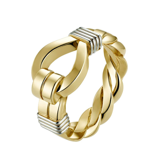 The Everyday Statement Ring Ring Single Hook Ring - Gold